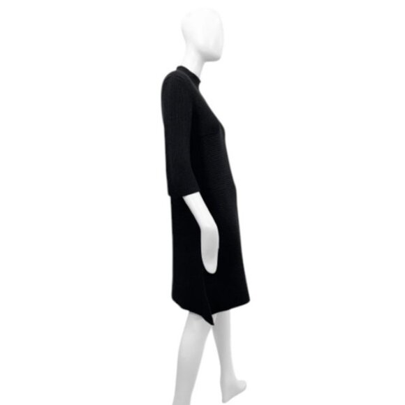 Stella McCartney black high neck knitted sweater dress size M - Picture 3 of 9